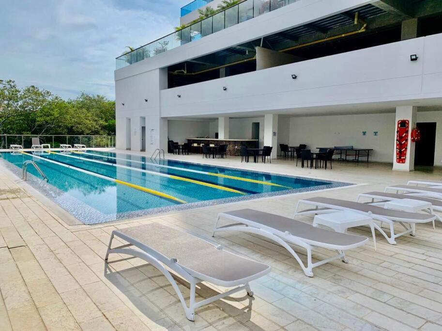 Samaria Club De Playa By Santa Marta Playa Resort, Preciosos Apartamentos En El Sector Exclusivo De Pozos Colorados 외부 사진