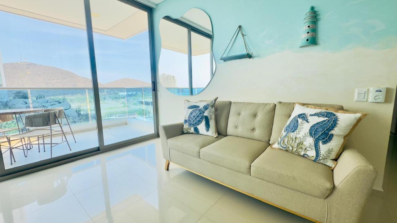Samaria Club De Playa By Santa Marta Playa Resort, Preciosos Apartamentos En El Sector Exclusivo De Pozos Colorados 객실 사진