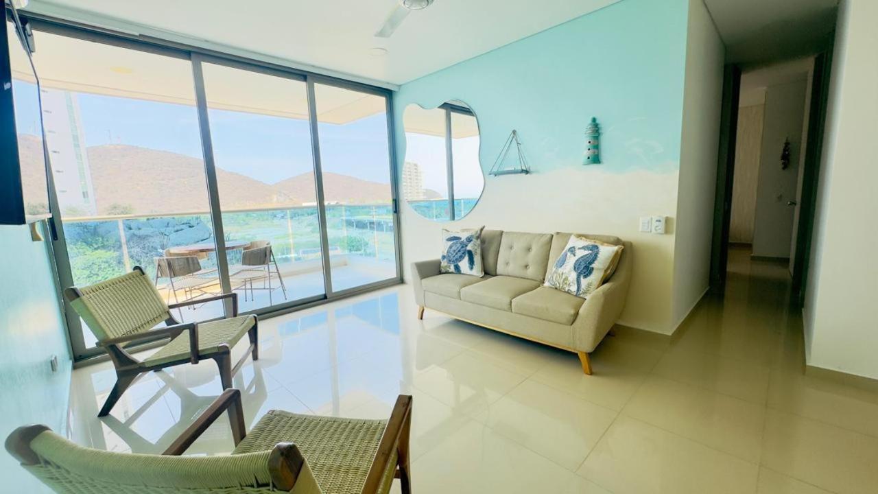 Samaria Club De Playa By Santa Marta Playa Resort, Preciosos Apartamentos En El Sector Exclusivo De Pozos Colorados 객실 사진