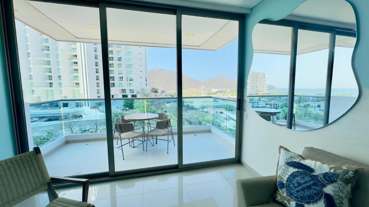 Samaria Club De Playa By Santa Marta Playa Resort, Preciosos Apartamentos En El Sector Exclusivo De Pozos Colorados 객실 사진
